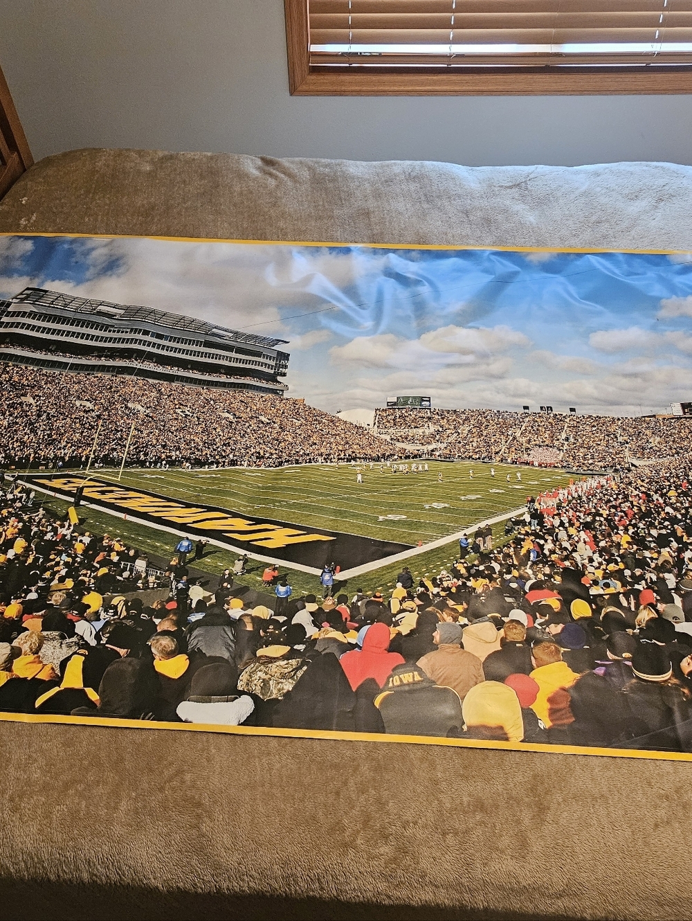 Fathead 72" X 48" Iowa Hawkeye Football Stadium Vinyl Decal Wall Poster